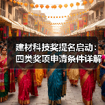 建材科技奖提名启动：四类奖项申请条件详解（图3）