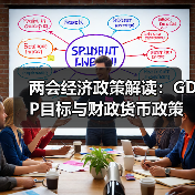 两会经济政策解读：GDP目标与财政货币政策调整（图1）