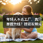 年轻人不去工厂,真只是因为钱?技能发展成关键(图2) 年轻人不去工厂,真只是因为钱?技能发展成关键(图2)