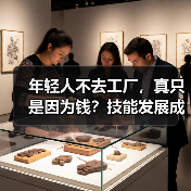 年轻人不去工厂,真只是因为钱?技能发展成关键(图4) 年轻人不去工厂,真只是因为钱?技能发展成关键(图4)
