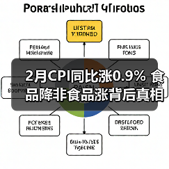 2月CPI同比涨0.9% 食品降非食品涨背后真相（图3）