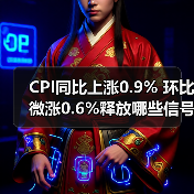 CPI同比上涨0.9% 环比微涨0.6%释放哪些信号？（图2）