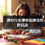 建材行业绿色低碳合作新机遇（图1）