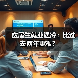 应届生就业遇冷：比过去两年更难？（图1）