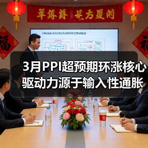 3月PPI超预期环涨核心驱动力源于输入性通胀(图4) 3月PPI超预期环涨核心驱动力源于输入性通胀(图4)