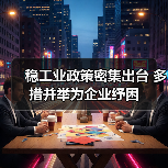 稳工业政策密集出台 多措并举为企业纾困（图1）