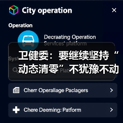 卫健委:要继续坚持“动态清零”不犹豫不动摇(图1) 卫健委:要继续坚持“动态清零”不犹豫不动摇(图1)