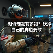 对俄制裁有多狠？砍掉自己的脚也要砍（图1）