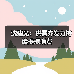 沈建光：供需齐发力持续提振消费（图1）