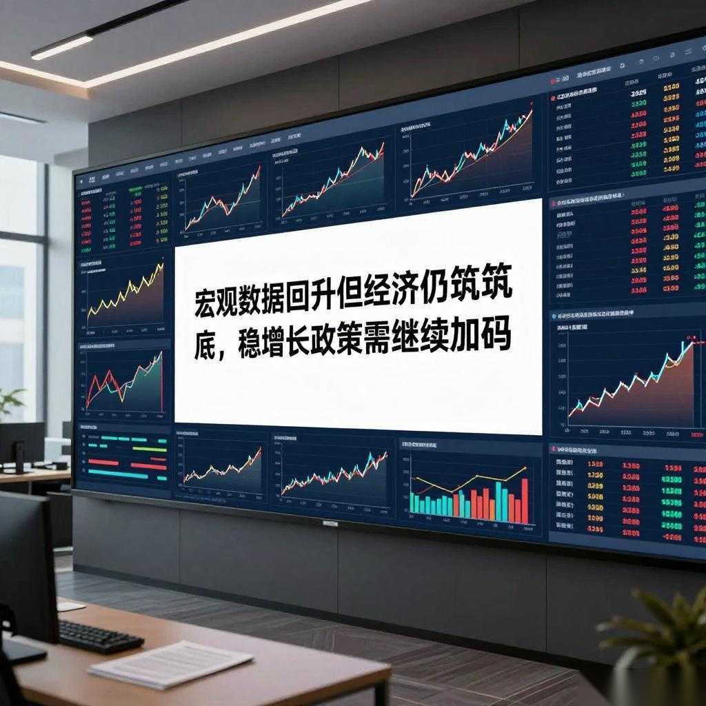 宏观数据回升但经济仍在筑底，稳增长政策需继续加码