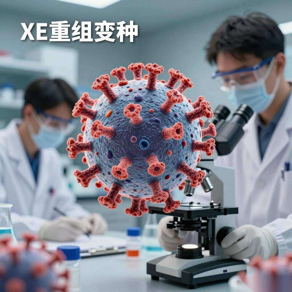 新冠病毒XE重组变种传播速度快10% 全球疫情面临新挑战