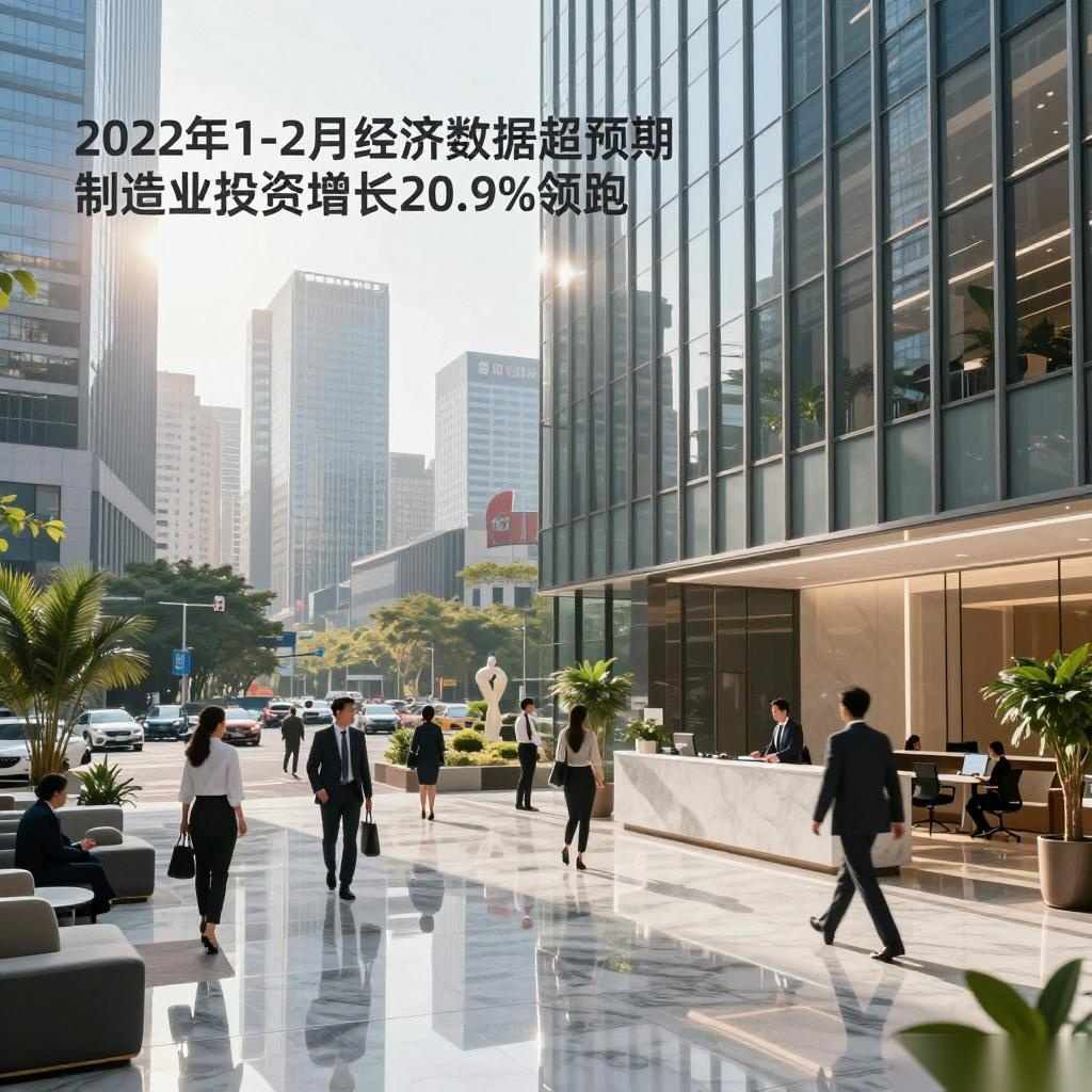 2022年1-2月经济数据超预期 制造业投资增长20.9%领跑
