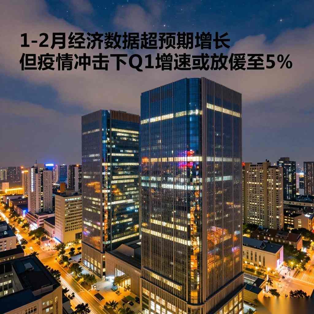 1-2月经济数据超预期增长 但疫情冲击下Q1增速或放缓至5%
