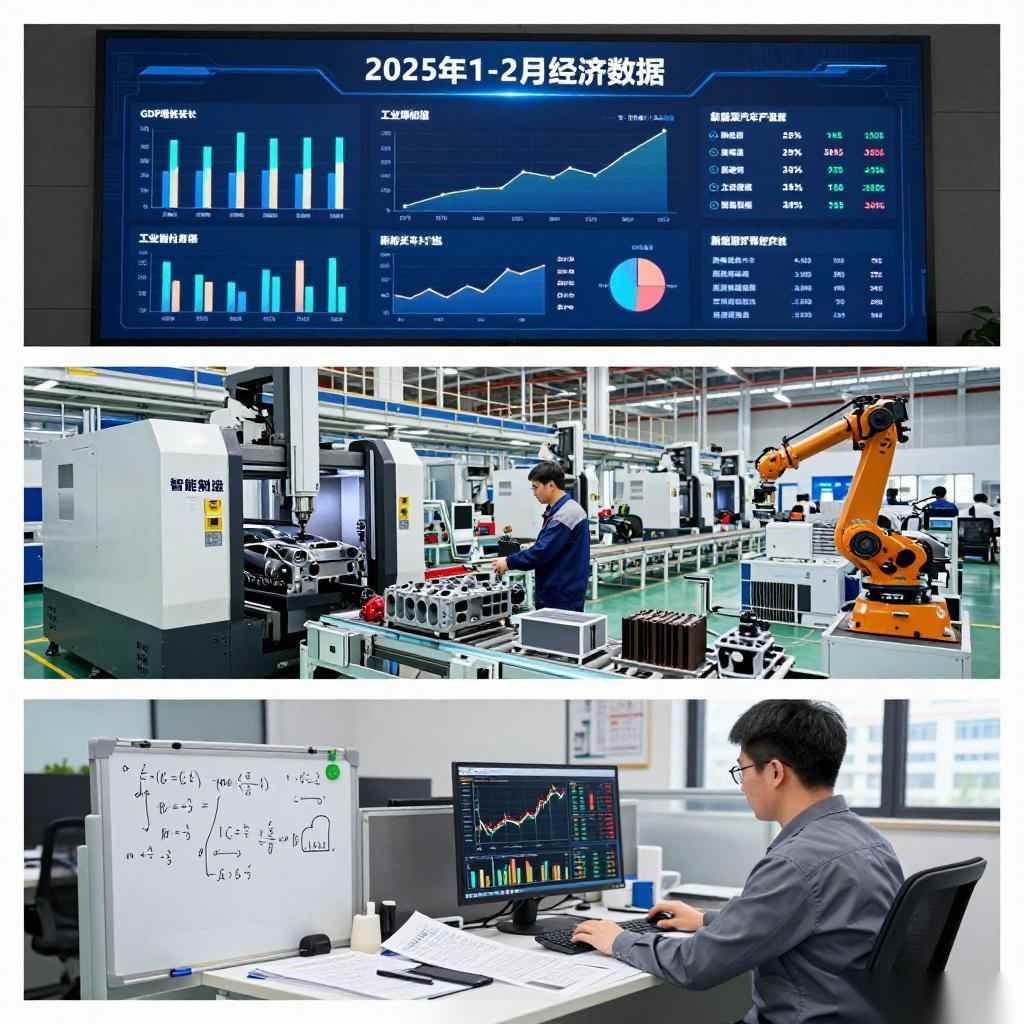 1-2月经济数据显现稳中求进态势 新兴产业强势崛起