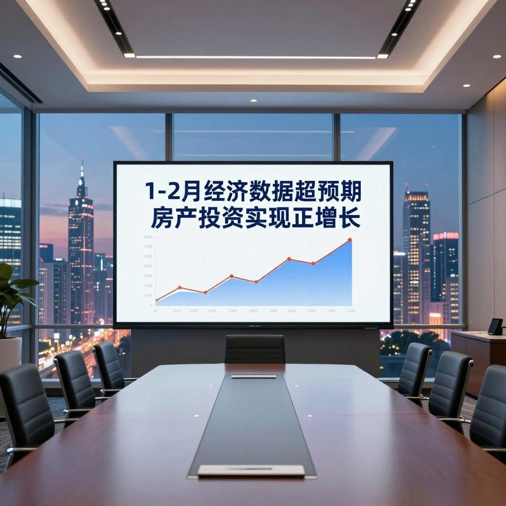 1-2月经济数据超预期 房地产投资实现正增长
