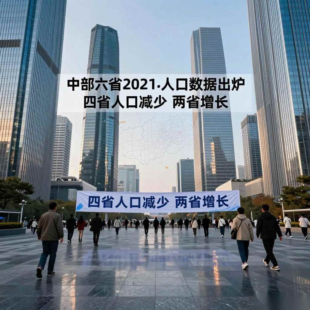 中部六省2021年人口数据出炉 四省人口减少两省增长