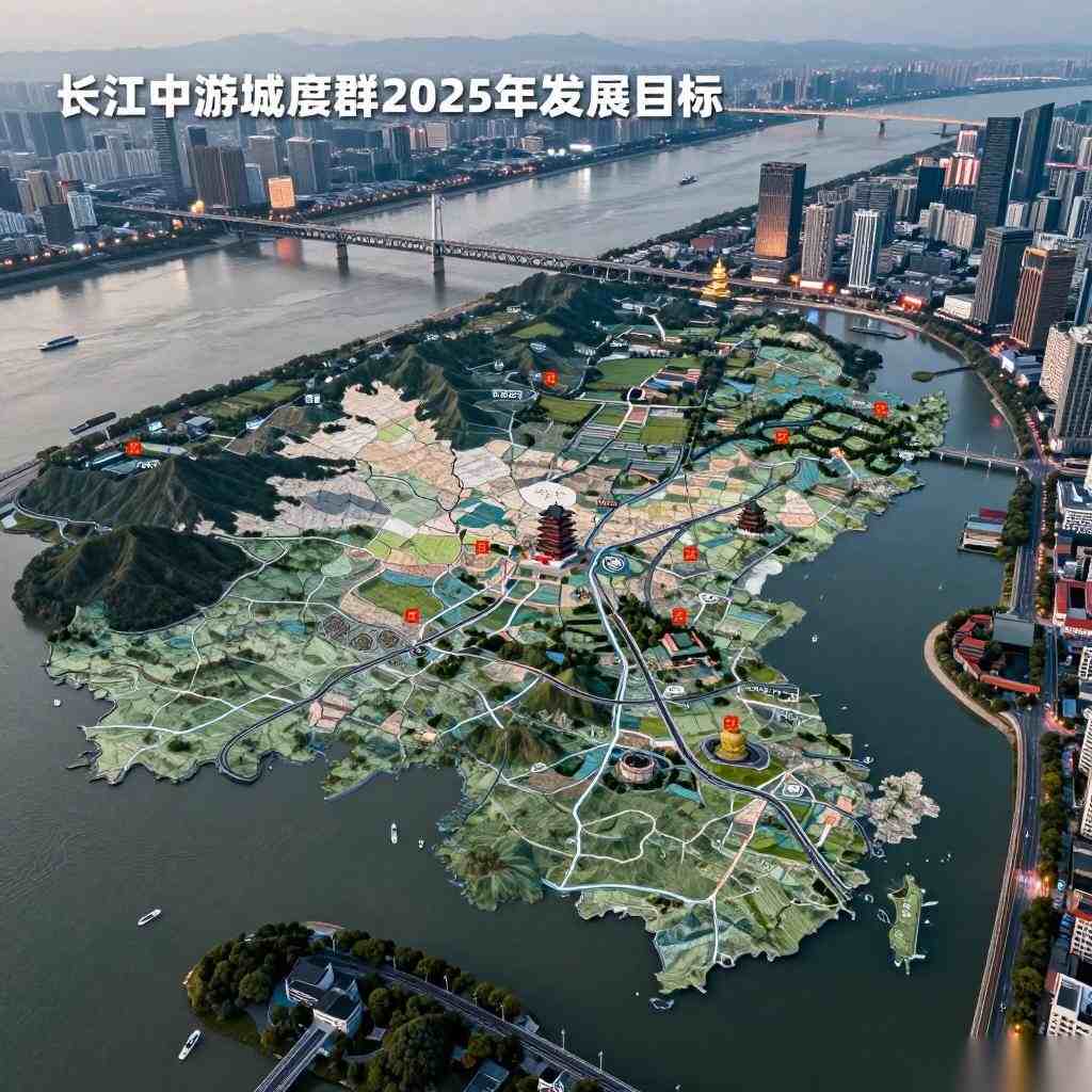 长江中游城市群2025年发展目标：经济总量占比提升，一体化格局基本形成