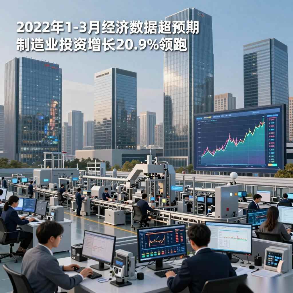 2022年1-2月经济数据超预期 制造业投资增长20.9%领跑