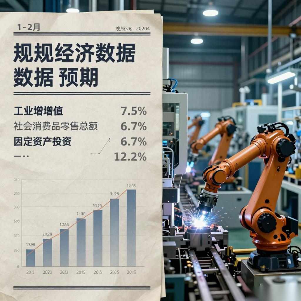 1-2月宏观经济数据超预期 工业生产消费投资全面回暖