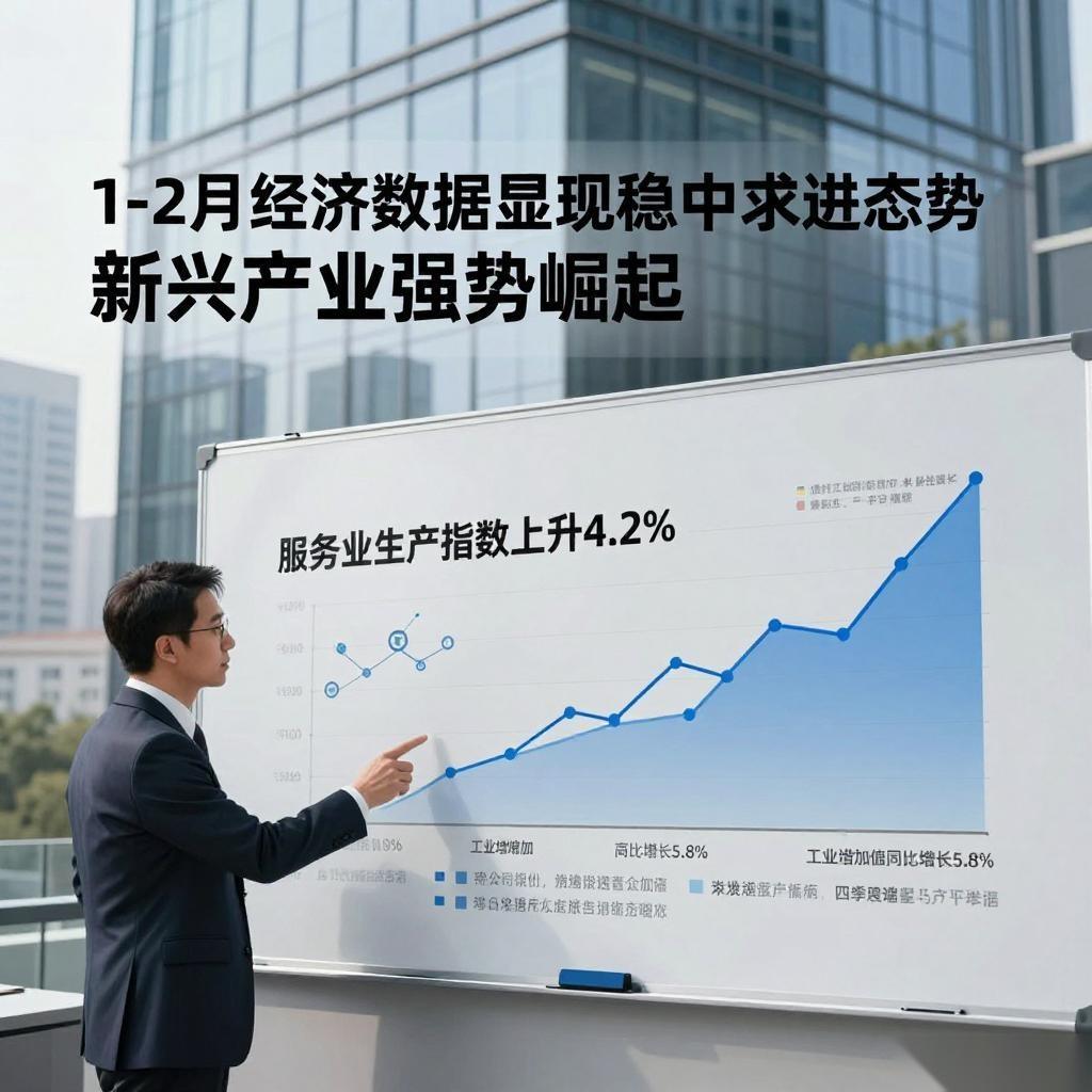 1-2月经济数据显现稳中求进态势 新兴产业强势崛起