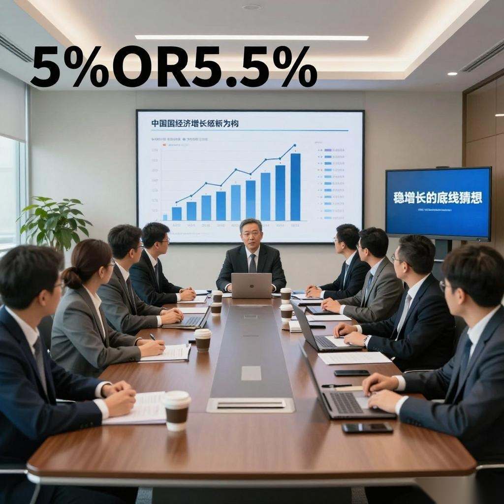 稳增长的底线猜想，5%OR5.5%