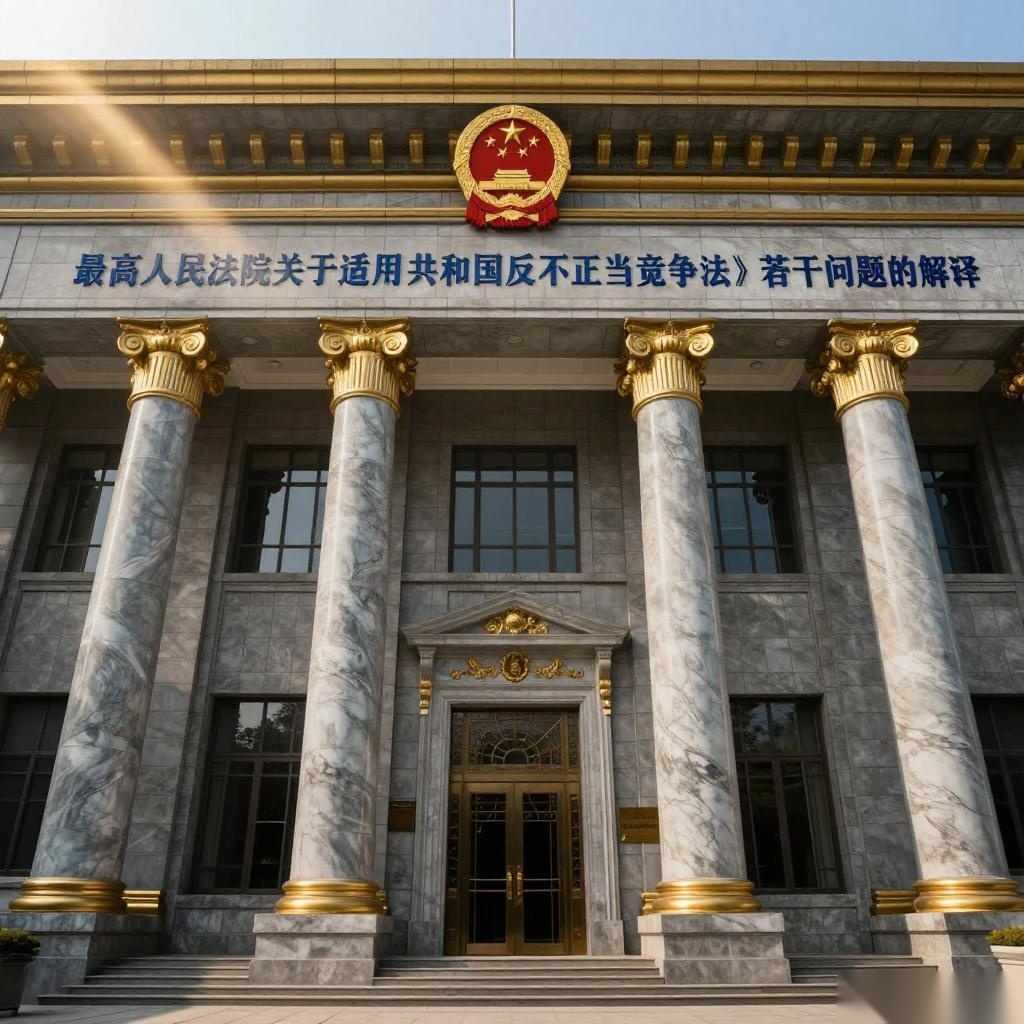 最高人民法院出台反不正当竞争法司法解释