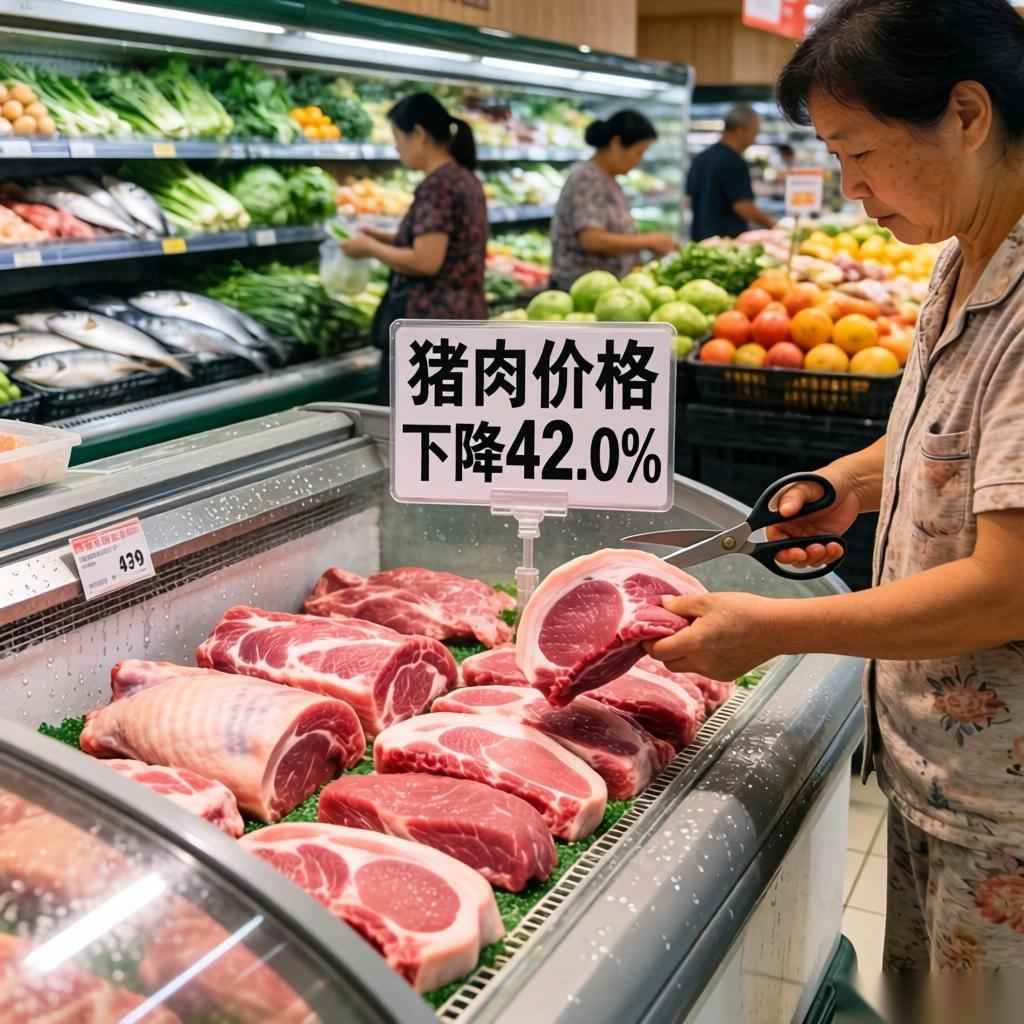 1-2月居民消费价格上涨0.9% 猪肉价下降42.0%