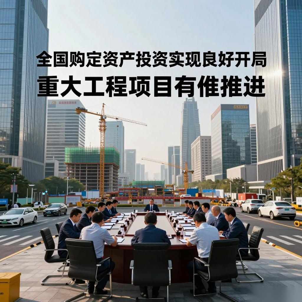 全国固定资产投资实现良好开局 重大工程项目有序推进
