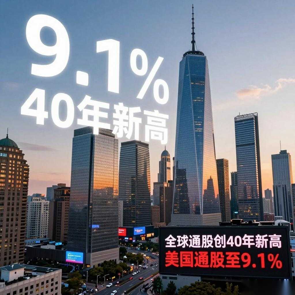 全球通胀创40年新高 美国通胀率达9.1% 专家解析成因及影响