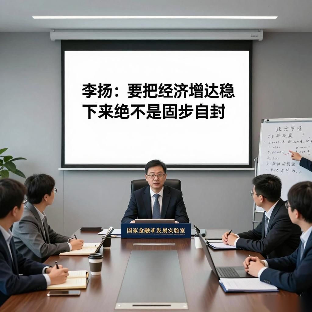 李扬：要把经济增速稳下来绝不是固步自封