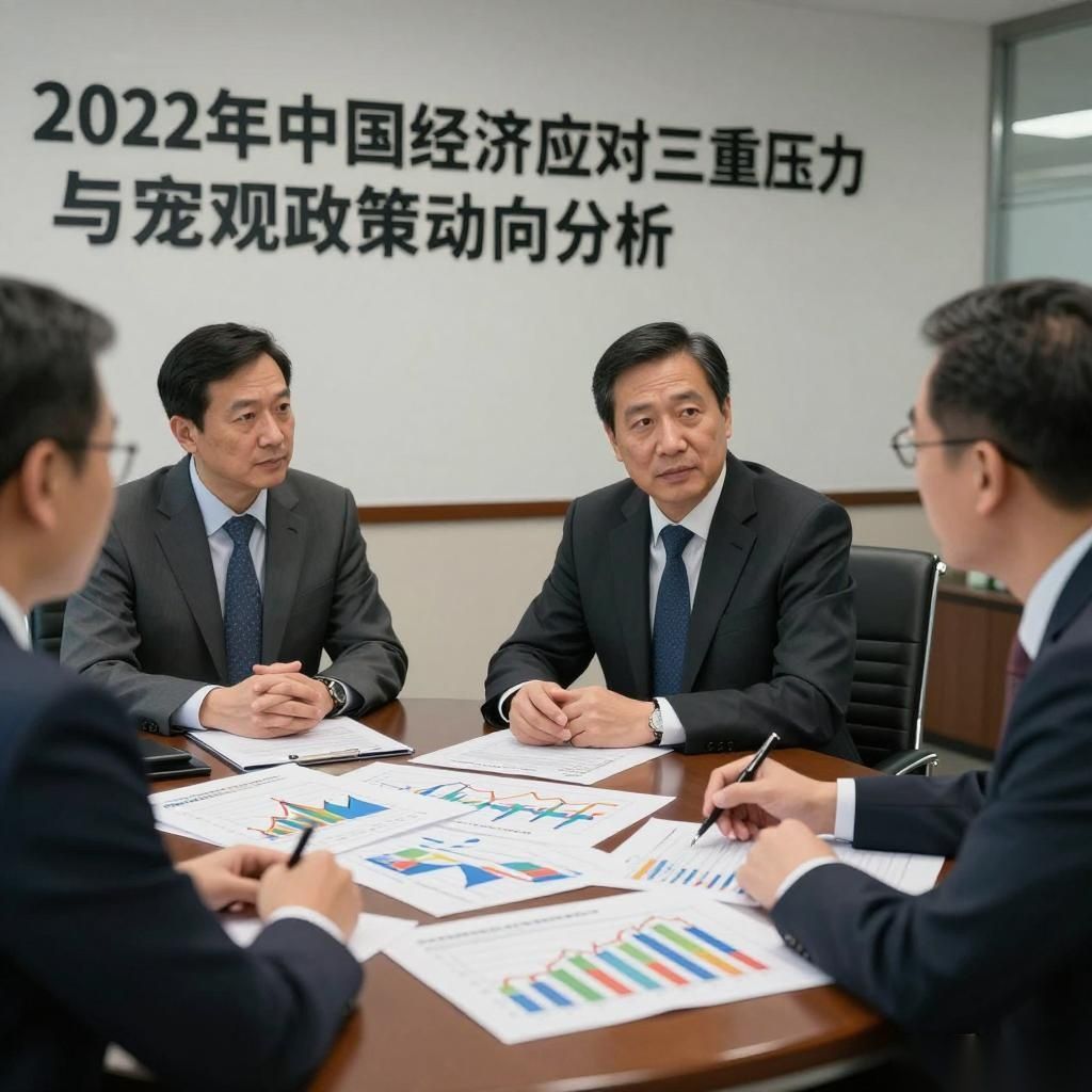 2022年中国经济应对三重压力与宏观政策动向分析