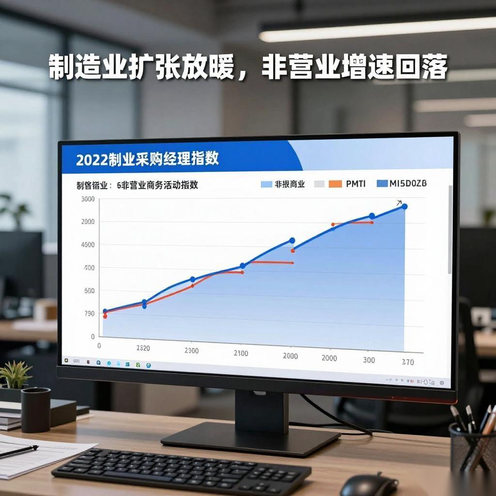 2022年中国PMI运行情况：制造业扩张放缓，非制造业增速回落