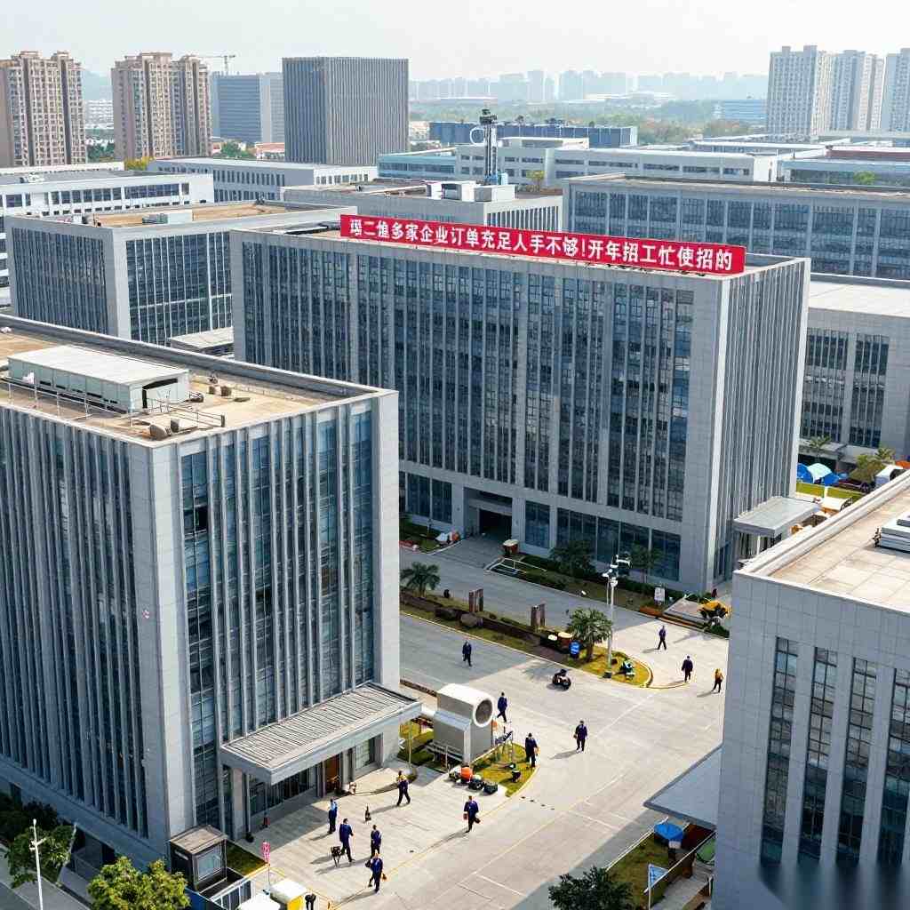 珠三角多家企业订单充足人手不够！开年招工忙使招