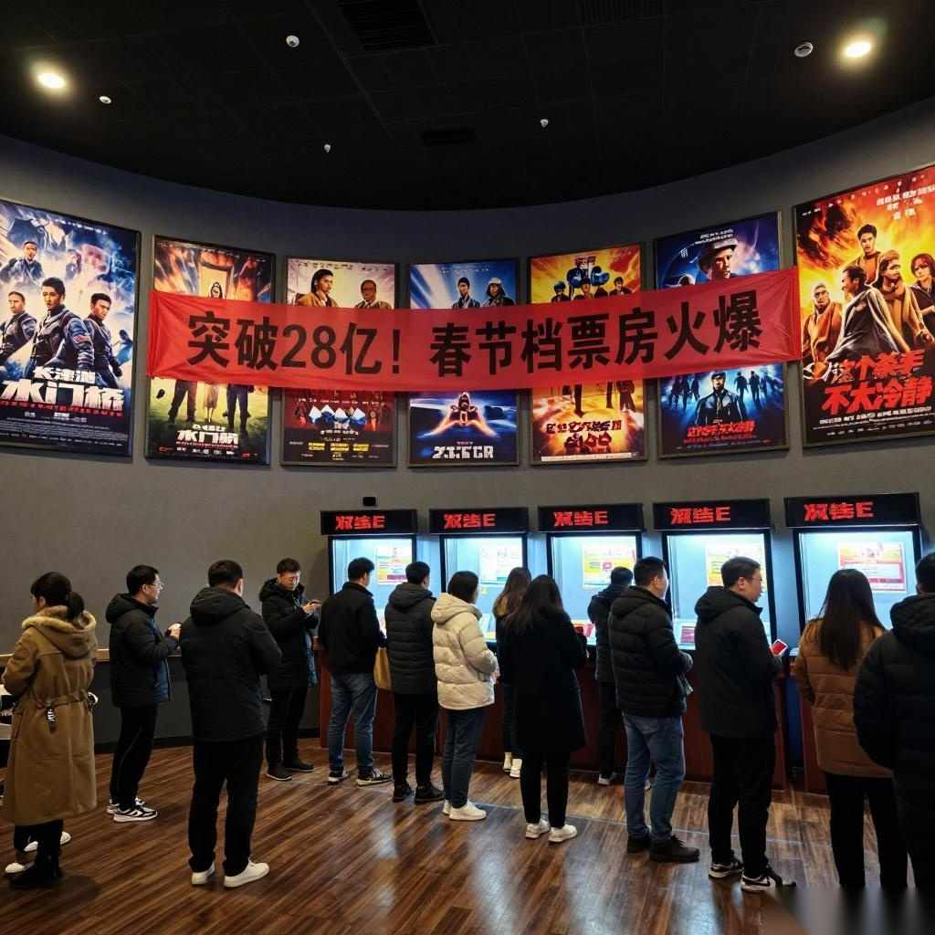 突破28亿！春节档票房火爆，有望再创历史新高