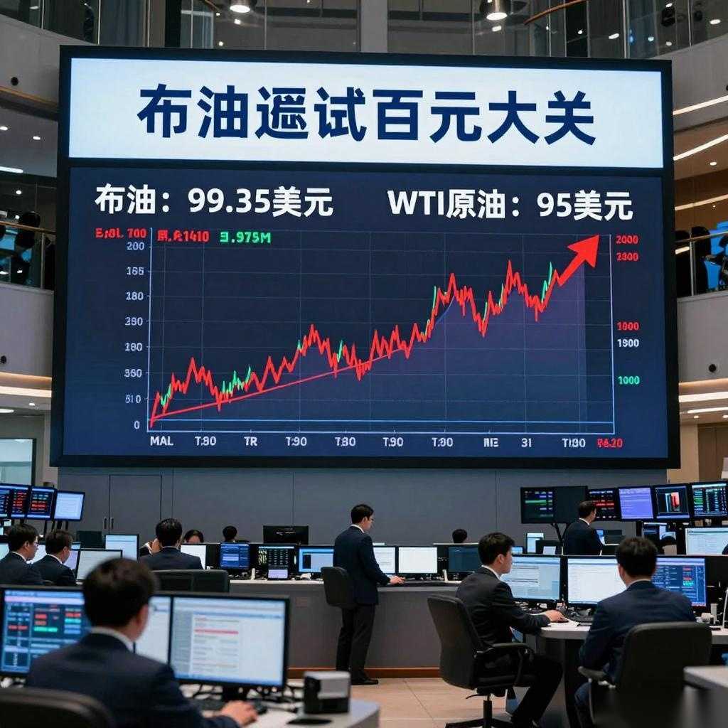 “黑天鹅”令国际油价狂野波动 布油试探百元大关