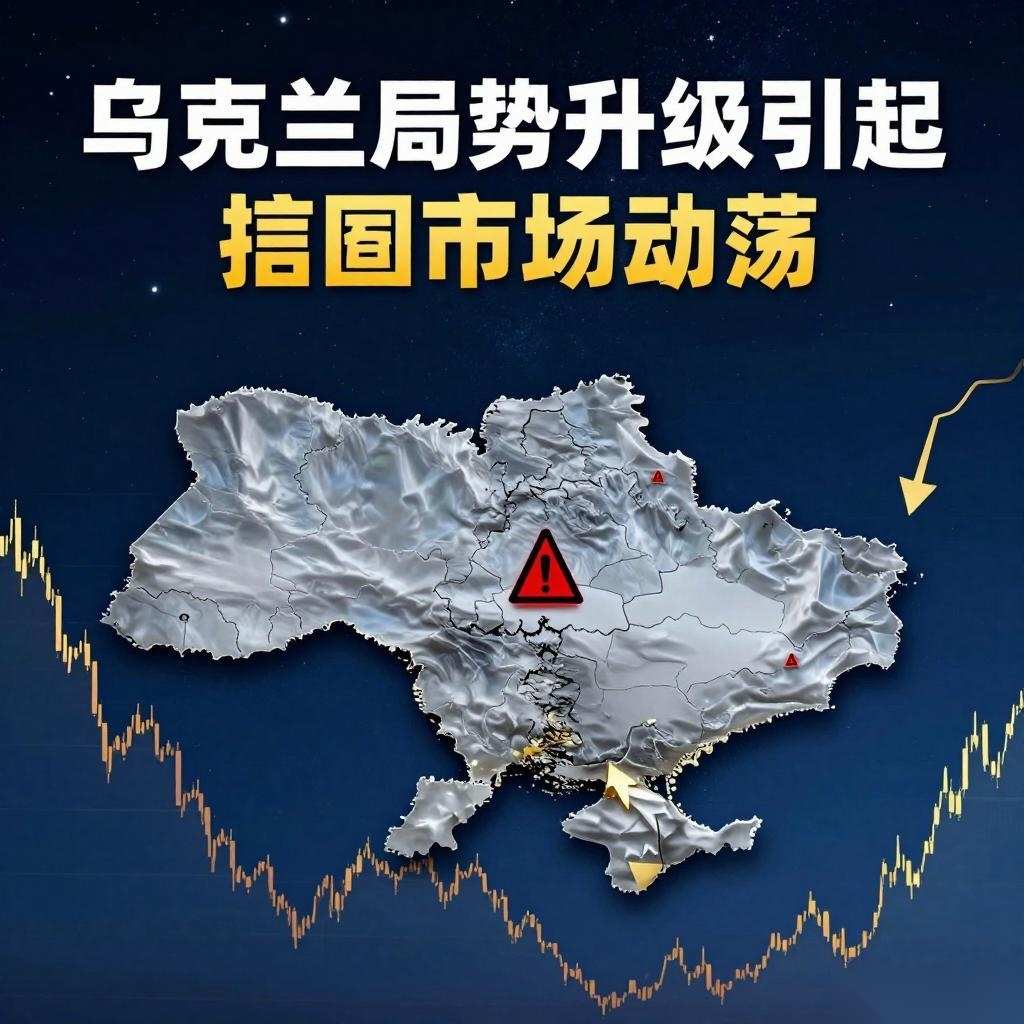 乌克兰局势升级引起国际市场动荡