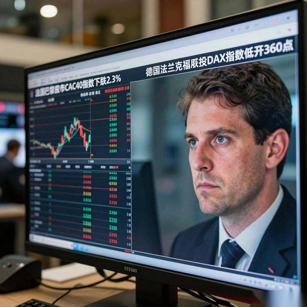 乌克兰局势升级引起国际市场动荡