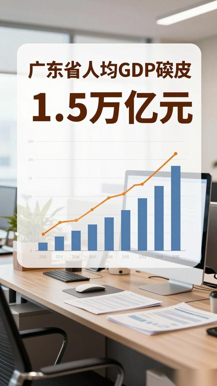 首次突破!广东人均GDP超1.5万美元(图2) 首次突破!广东人均GDP超1.5万美元