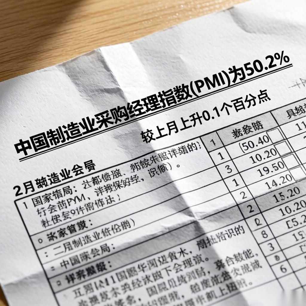 稳增长显效 2月PMI回升至50.2%
