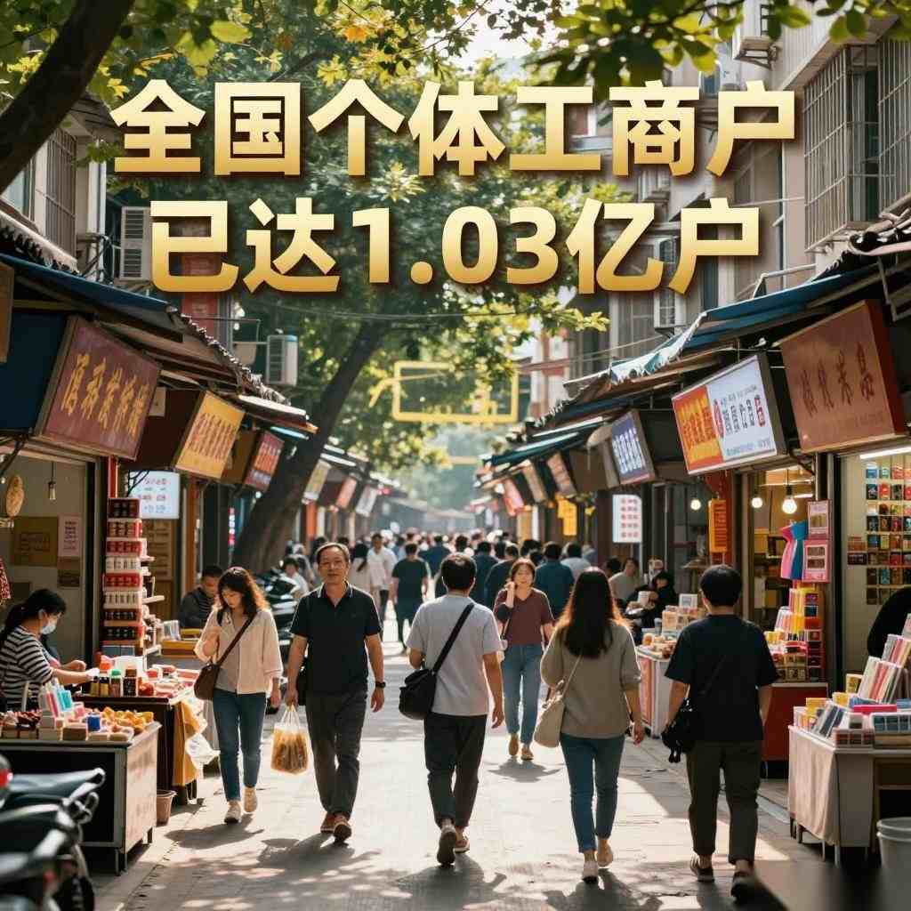 全国个体工商户已达1.03亿户：感受“烟火气”