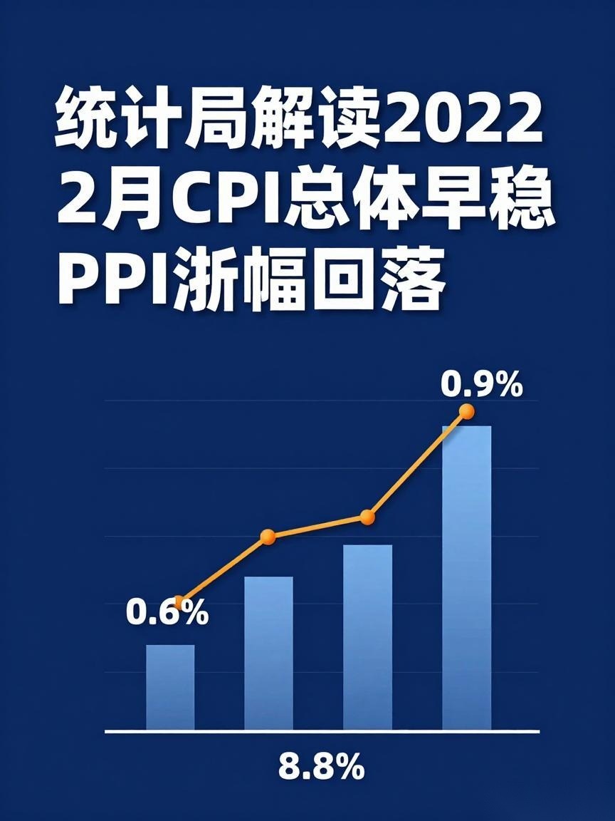 统计局解读2月CPI总体平稳 PPI涨幅回落