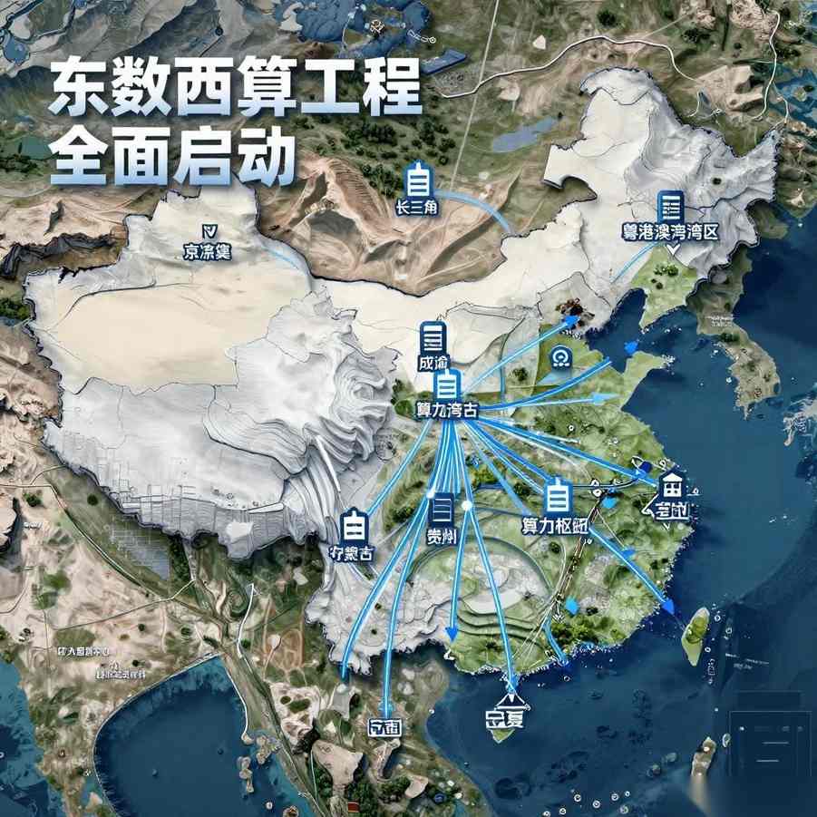 “东数西算”工程全面启动，优化全国大数据布局