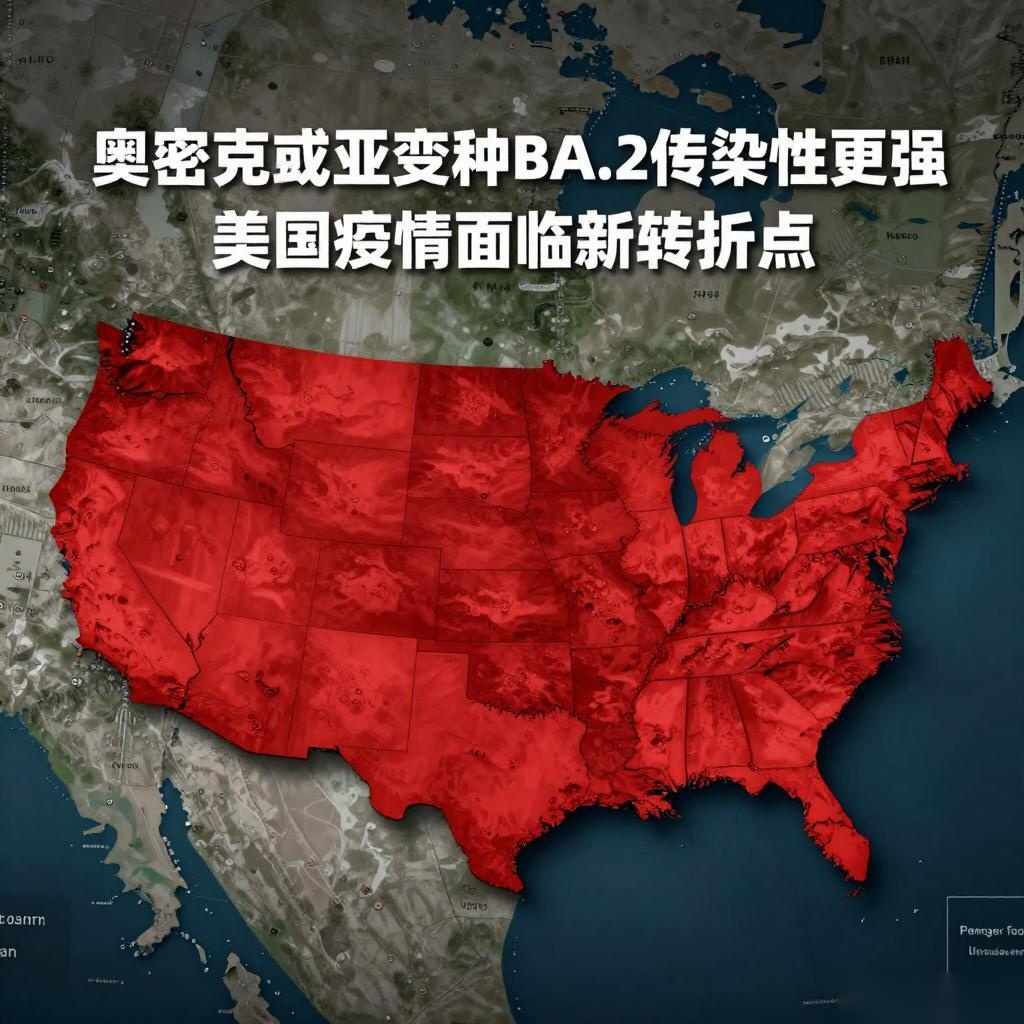 奥密克戎亚变种BA.2传染性更强 美国疫情面临新转折点