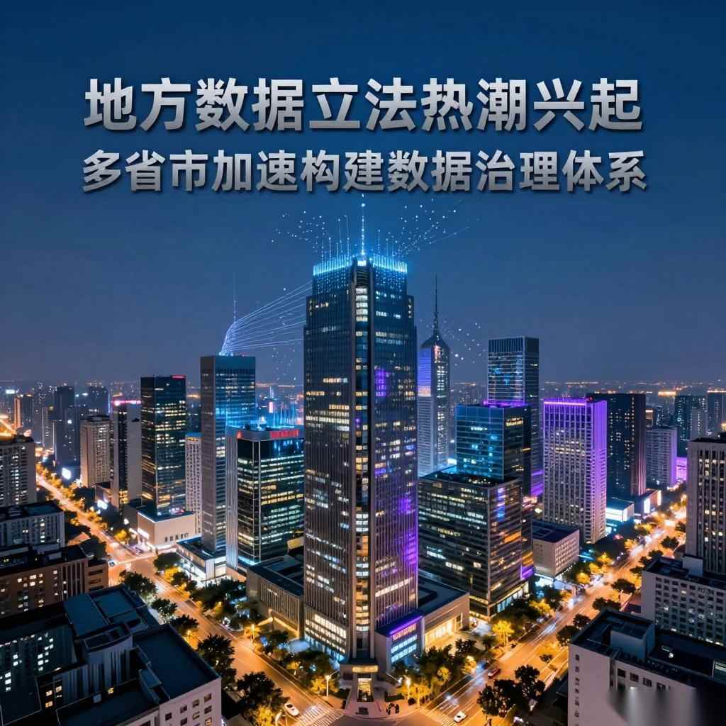 地方数据立法热潮兴起 多省市加速构建数据治理体系
