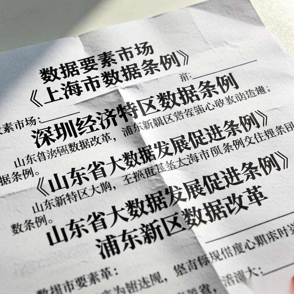 地方数据立法热潮兴起 多省市加速构建数据治理体系