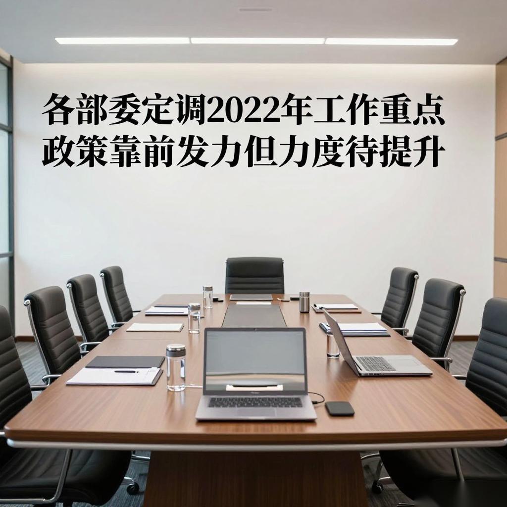 各部委定调2022年工作重点 政策靠前发力但力度待提升
