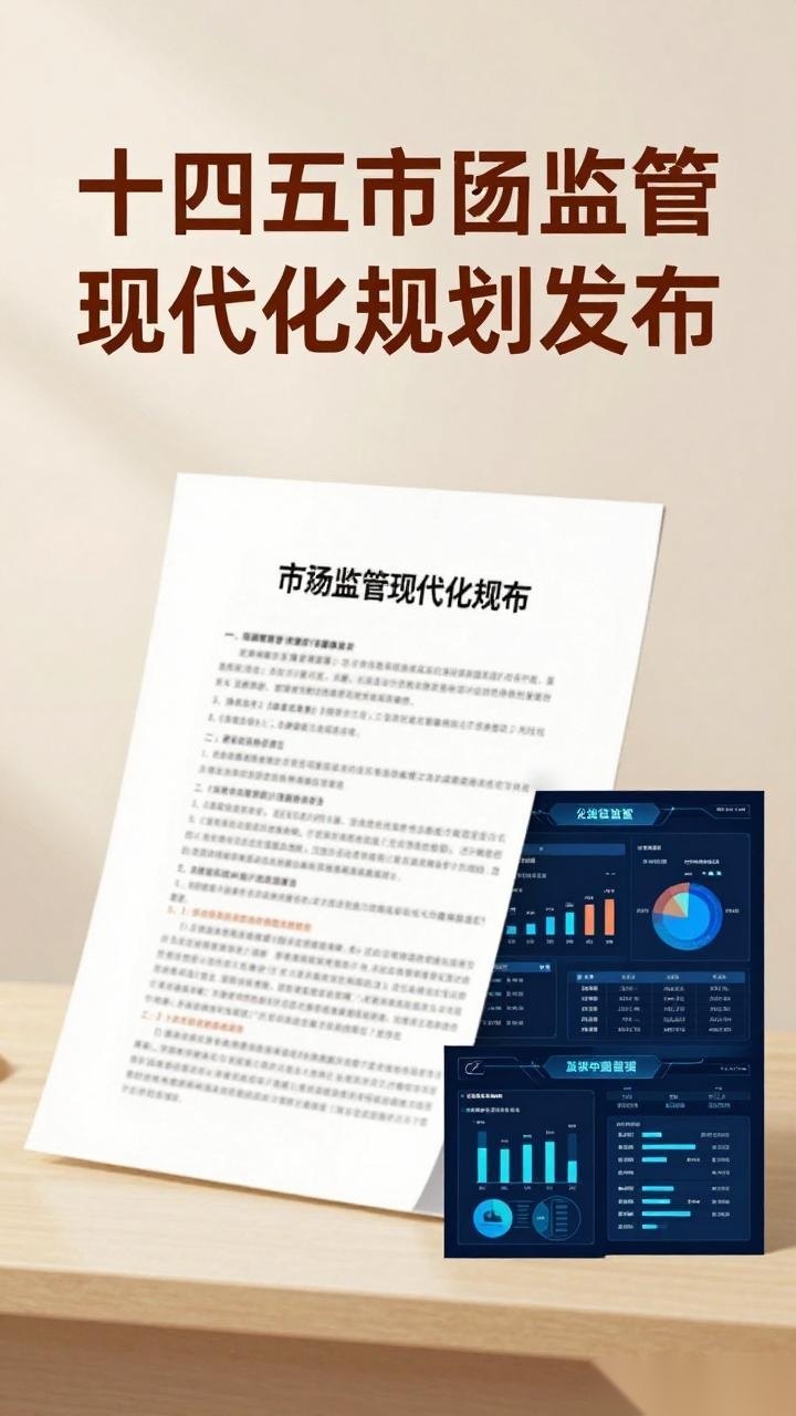 十四五市场监管现代化规划发布 引导平台经济有序竞争