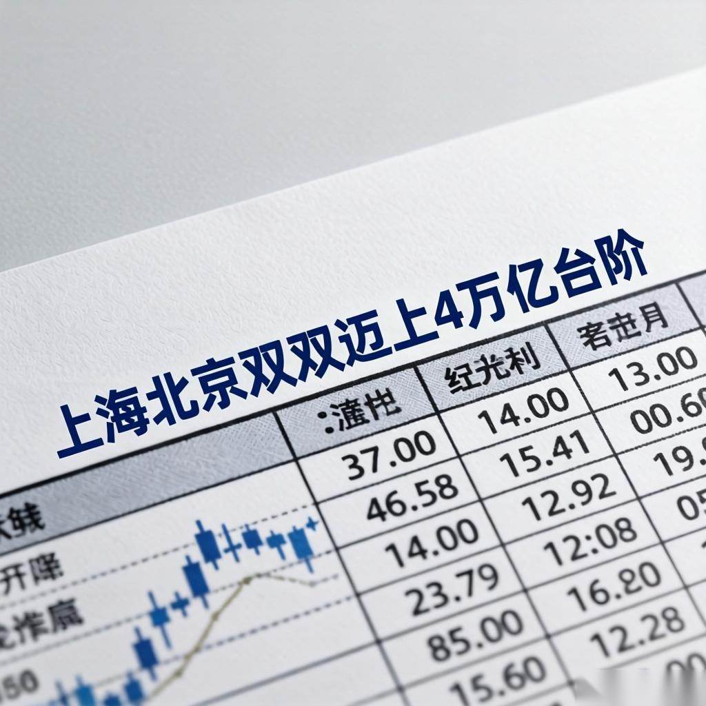 2021年万亿GDP城市排名揭晓：上海北京迈上4万亿台阶