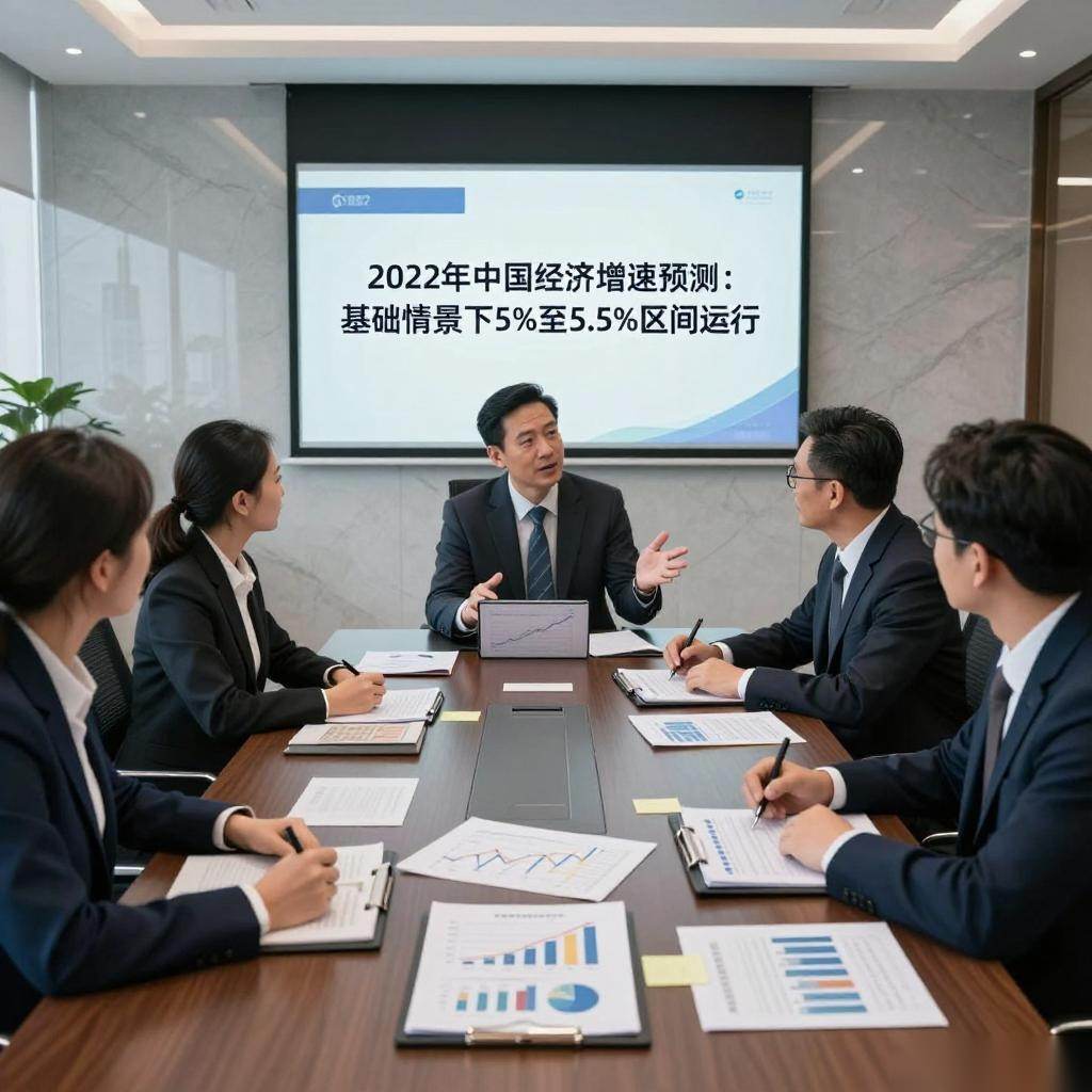2022年中国经济增速预测：基础情景下5%至5.5%区间运行