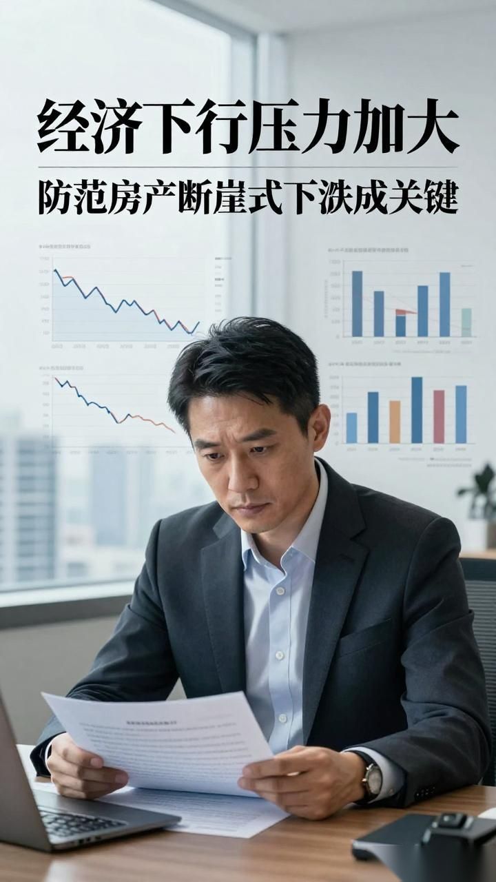 经济下行压力加大 防范房地产断崖式下跌成关键